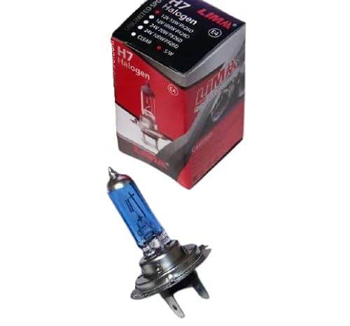 2X Halogen H7 Scheinwerferlampe Birne 55W 12V Abblendlicht Fernlicht Glühlampen | E - Prüfzeichen | Sockel PX26d - Xenon Weiß 2X Halogen H7 Scheinwerferlampe Birne 55W 12V Abblendlicht Fernlicht Glühlampen | E - Prüfzeichen | Sockel PX26d - Xenon Weiß von Recambo