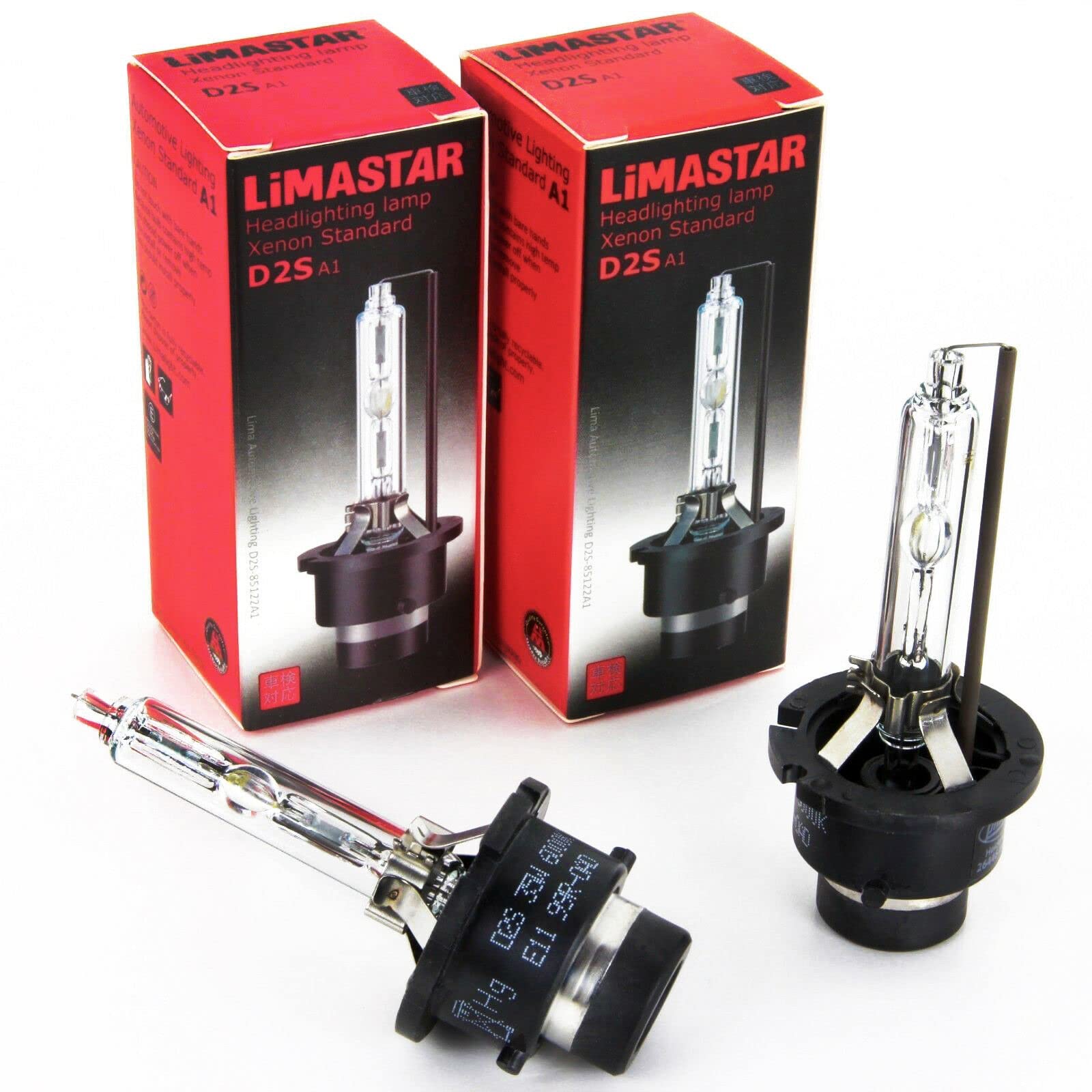 2X Xenon D2S Scheinwerferlampe Birne kompatibel für Audi 35W 85V Abblendlicht Fernlicht Glühlampen | E - Prüfzeichen | Sockel P32d-2 - Xenon Weiß 2X Xenon D2S Scheinwerferlampe Birne kompatibel für Audi 35W 85V Abblendlicht Fernlicht Glühlampen | E - Prüfzeichen | Sockel P32d-2 - Xenon Weiß von Recambo