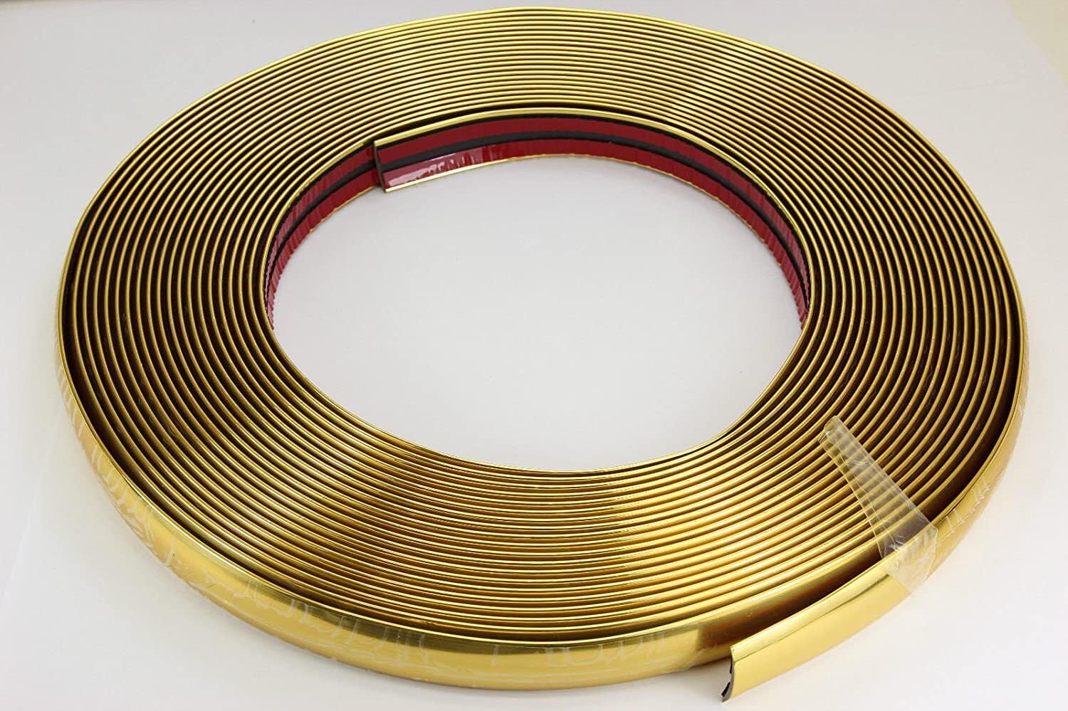 Gold Chrom Zierleiste 20mm x 15m selbstklebend universal Auto Goldleiste Kontur Gold Chrom Zierleiste 20mm x 15m selbstklebend universal Auto Goldleiste Kontur von Recambo