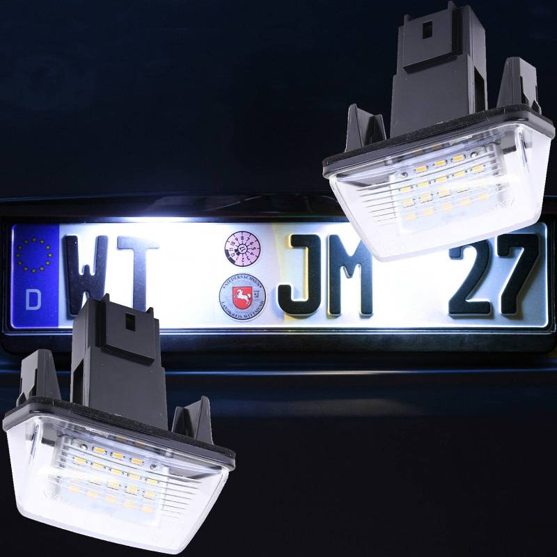 LED Kennzeichenbeleuchtung von Recambo passend für Citroen DS4 | Jumpy | Spacetourer | Saxo von Recambo