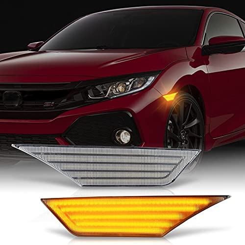 LED SEITENBLINKER passend für Honda Civic X Typ FC FK | Type R | BJ ab 2015> | KLARGLAS von Recambo
