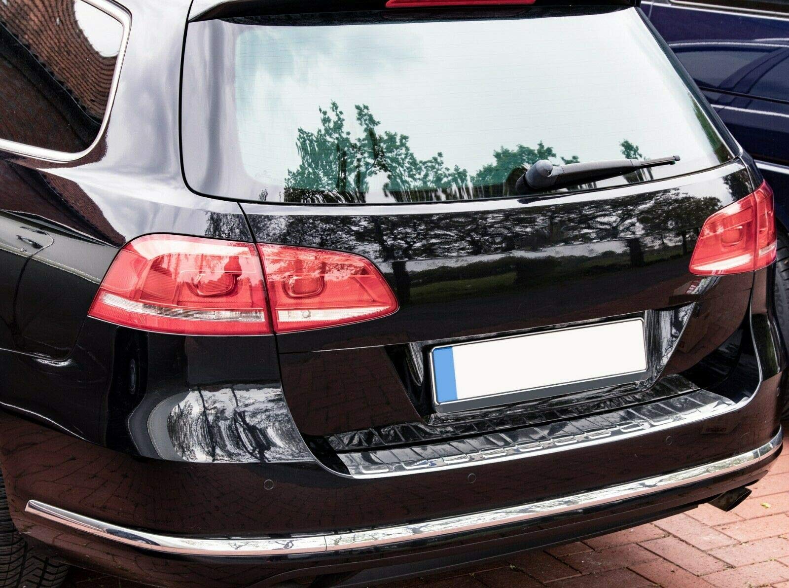 Ladekantenschutz Edelstahl CHROM kompatibel für VW PASSAT B7 KOMBI & ALLTRACK | 2010-2014 | premium Qualität von RECAMBO Ladekantenschutz Edelstahl CHROM kompatibel für VW PASSAT B7 KOMBI & ALLTRACK | 2010-2014 | premium Qualität von RECAMBO von Recambo