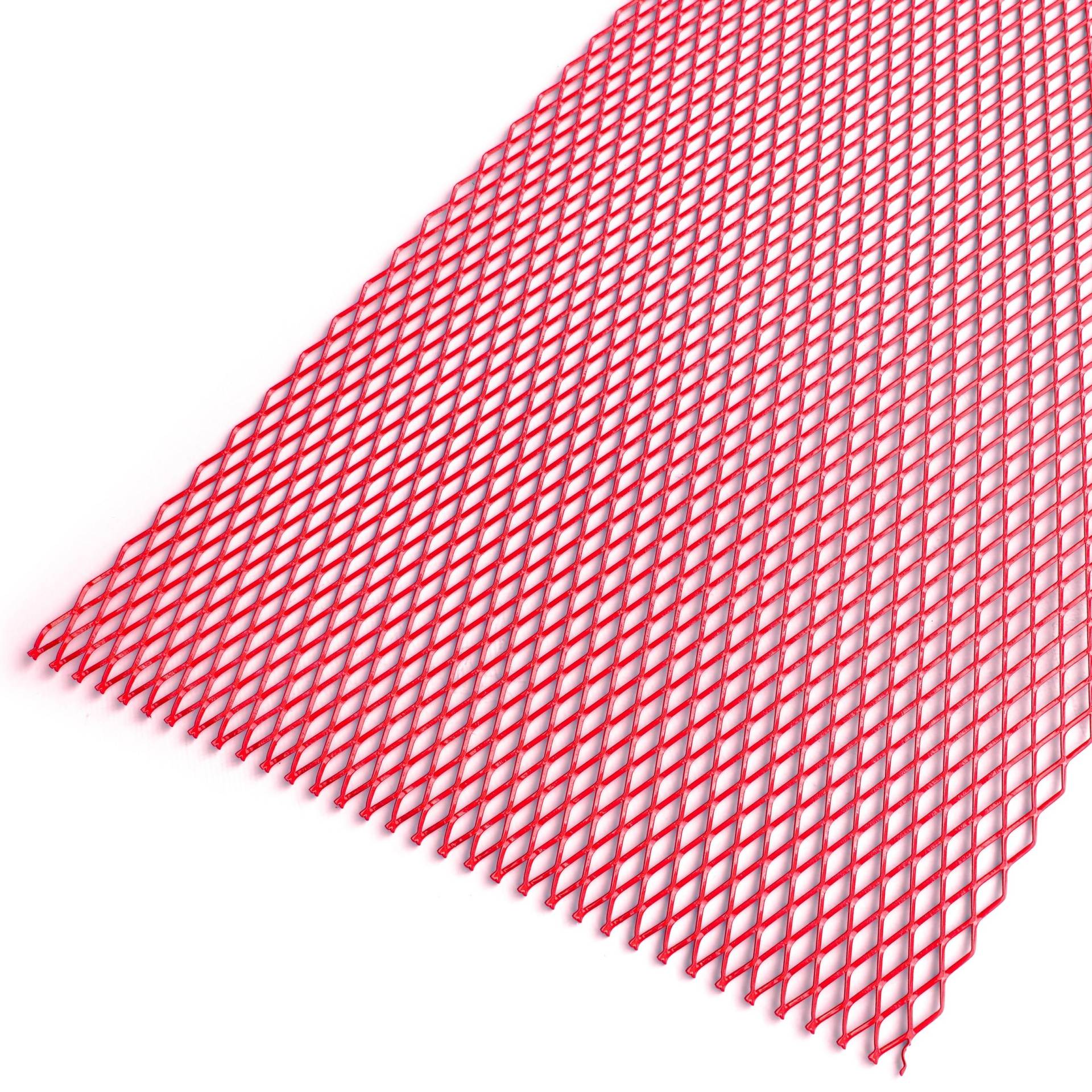 RECAMBO 100×33cm Alu Renngitter | Grillgitter, Race Gitter, Streckgitter | Hochwertige Aluminiumlegierung | Universelles automotiv Kühlergitter | Rot, Raute 10 x 20mm RECAMBO 100×33cm Alu Renngitter | Grillgitter, Race Gitter, Streckgitter | Hochwertige Aluminiumlegierung | Universelles automotiv Kühlergitter | Rot, Raute 10 x 20mm von Recambo