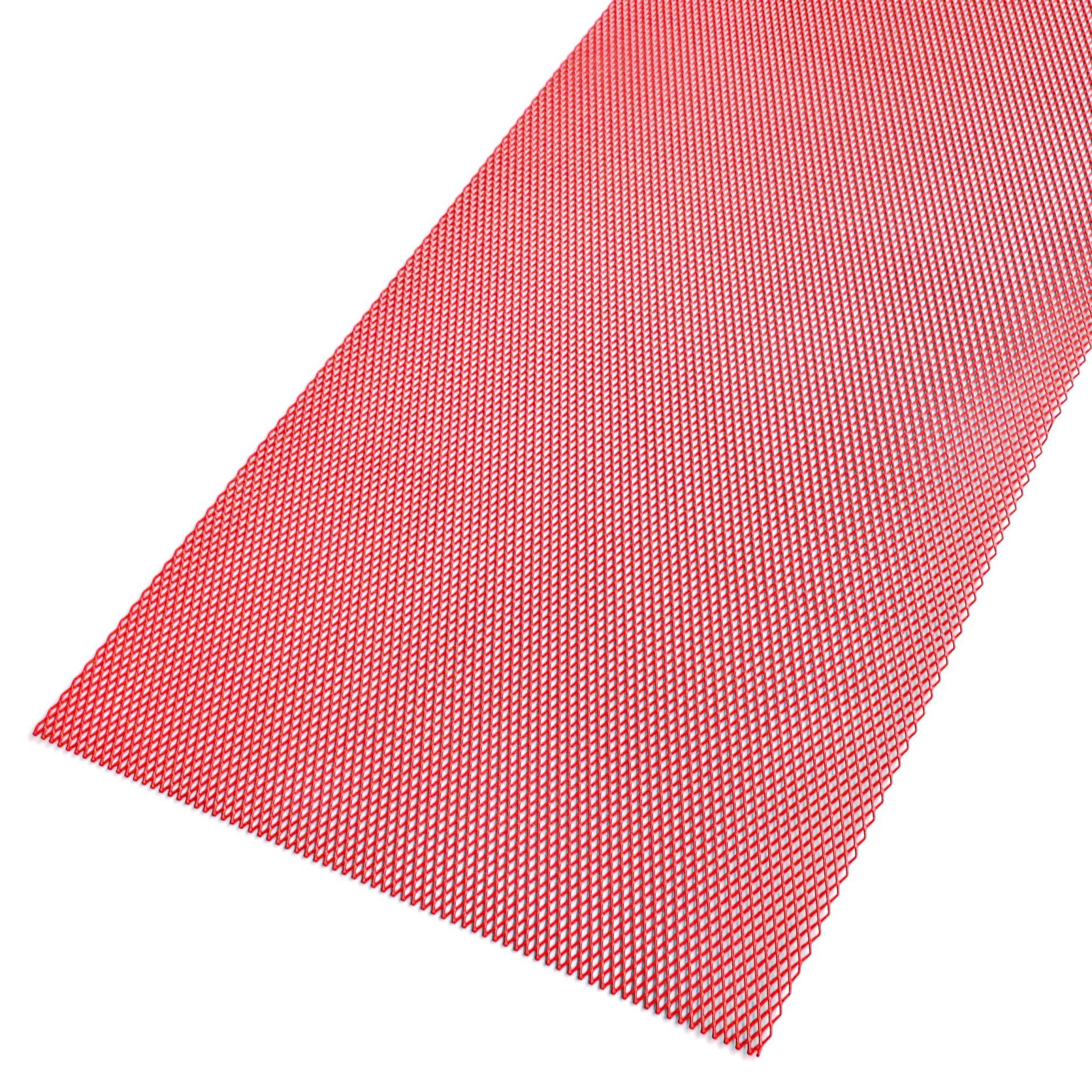 RECAMBO 100×33cm Alu Renngitter | Grillgitter, Race Gitter, Streckgitter | Hochwertige Aluminiumlegierung | Universelles automotiv Kühlergitter | Rot,Raute 4 x 8mm RECAMBO 100×33cm Alu Renngitter | Grillgitter, Race Gitter, Streckgitter | Hochwertige Aluminiumlegierung | Universelles automotiv Kühlergitter | Rot,Raute 4 x 8mm von Recambo