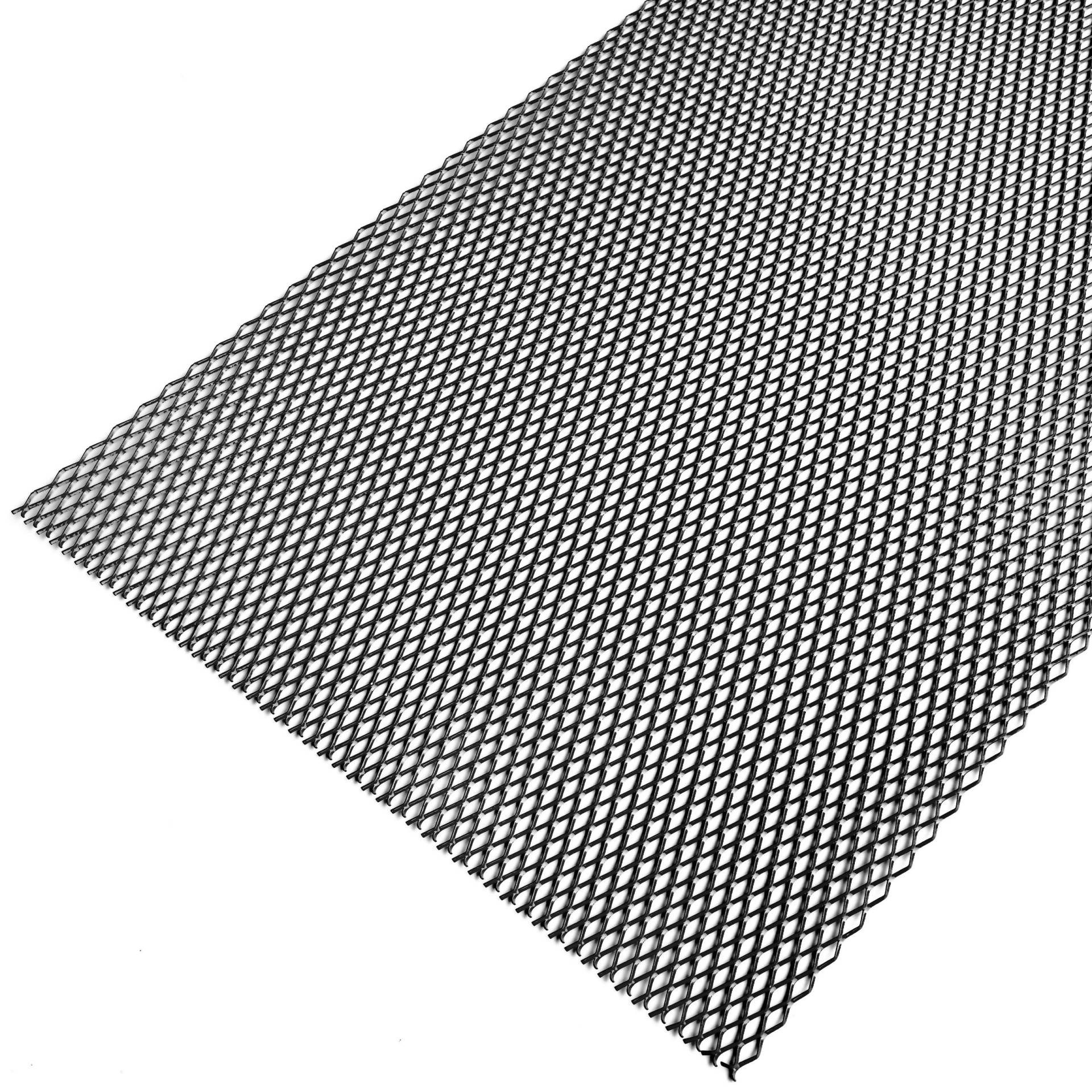 RECAMBO 100×33cm Alu Renngitter | Grillgitter, Race Gitter, Streckgitter | Hochwertige Aluminiumlegierung | Universelles automotiv Kühlergitter | Schwarz, Raute 8 x 25mm RECAMBO 100×33cm Alu Renngitter | Grillgitter, Race Gitter, Streckgitter | Hochwertige Aluminiumlegierung | Universelles automotiv Kühlergitter | Schwarz, Raute 8 x 25mm von Recambo