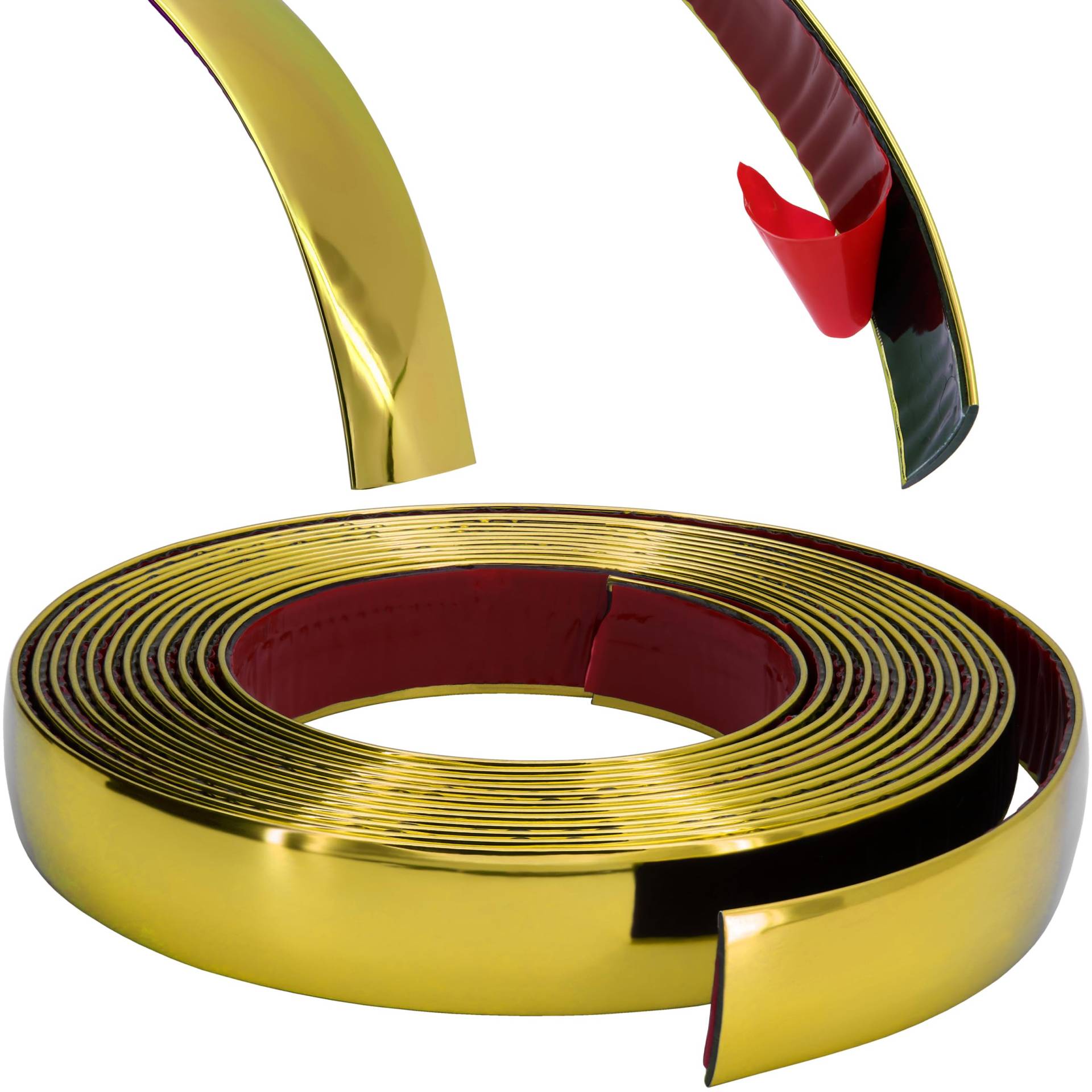 RECAMBO Zierleiste Gold - Vielseitig, Flexibel & Selbstklebend - 30mm x 5m RECAMBO Zierleiste Gold - Vielseitig, Flexibel & Selbstklebend - 30mm x 5m von Recambo
