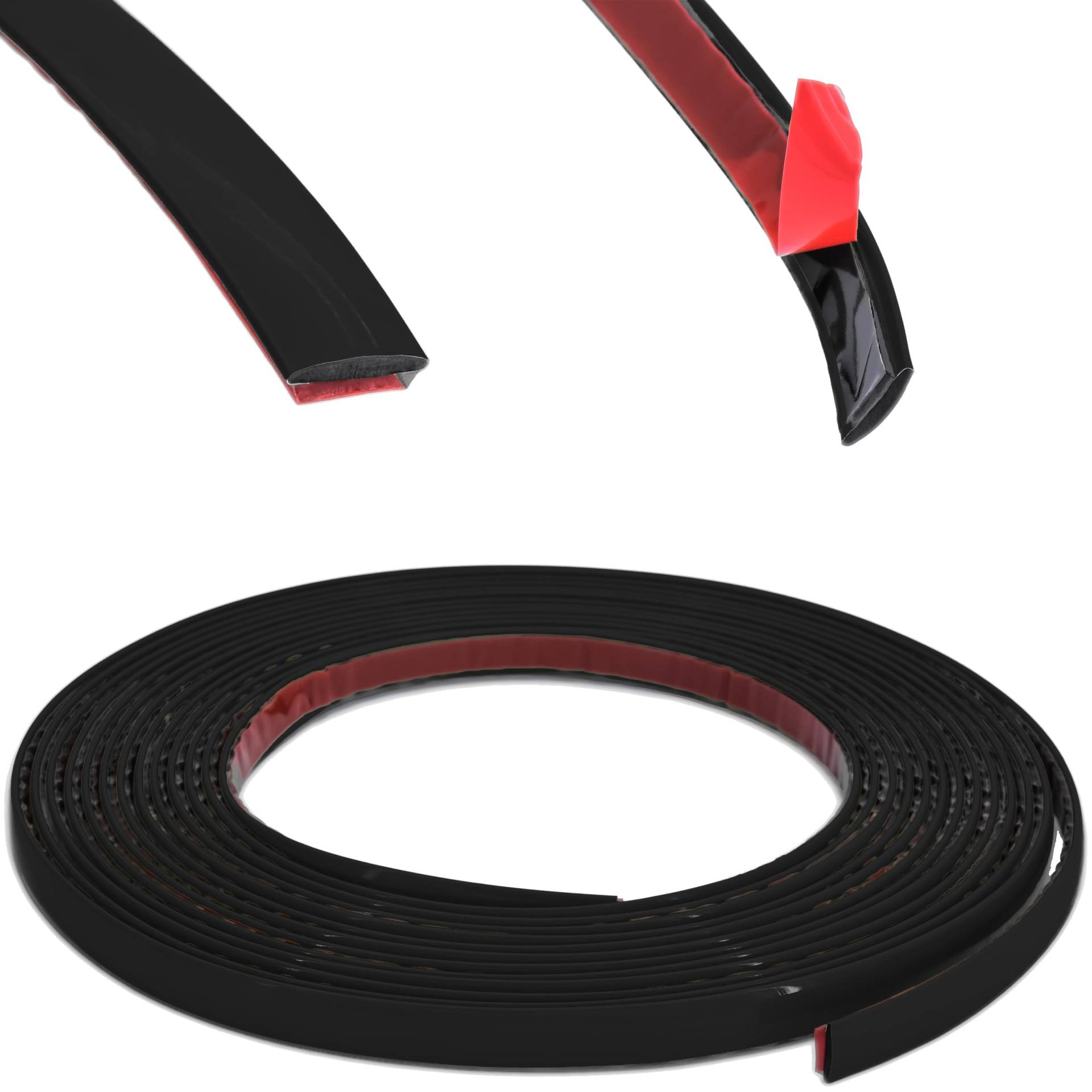 RECAMBO Zierleiste Schwarz - Vielseitig, Flexibel & Selbstklebend - 8mm x 5m RECAMBO Zierleiste Schwarz - Vielseitig, Flexibel & Selbstklebend - 8mm x 5m von Recambo