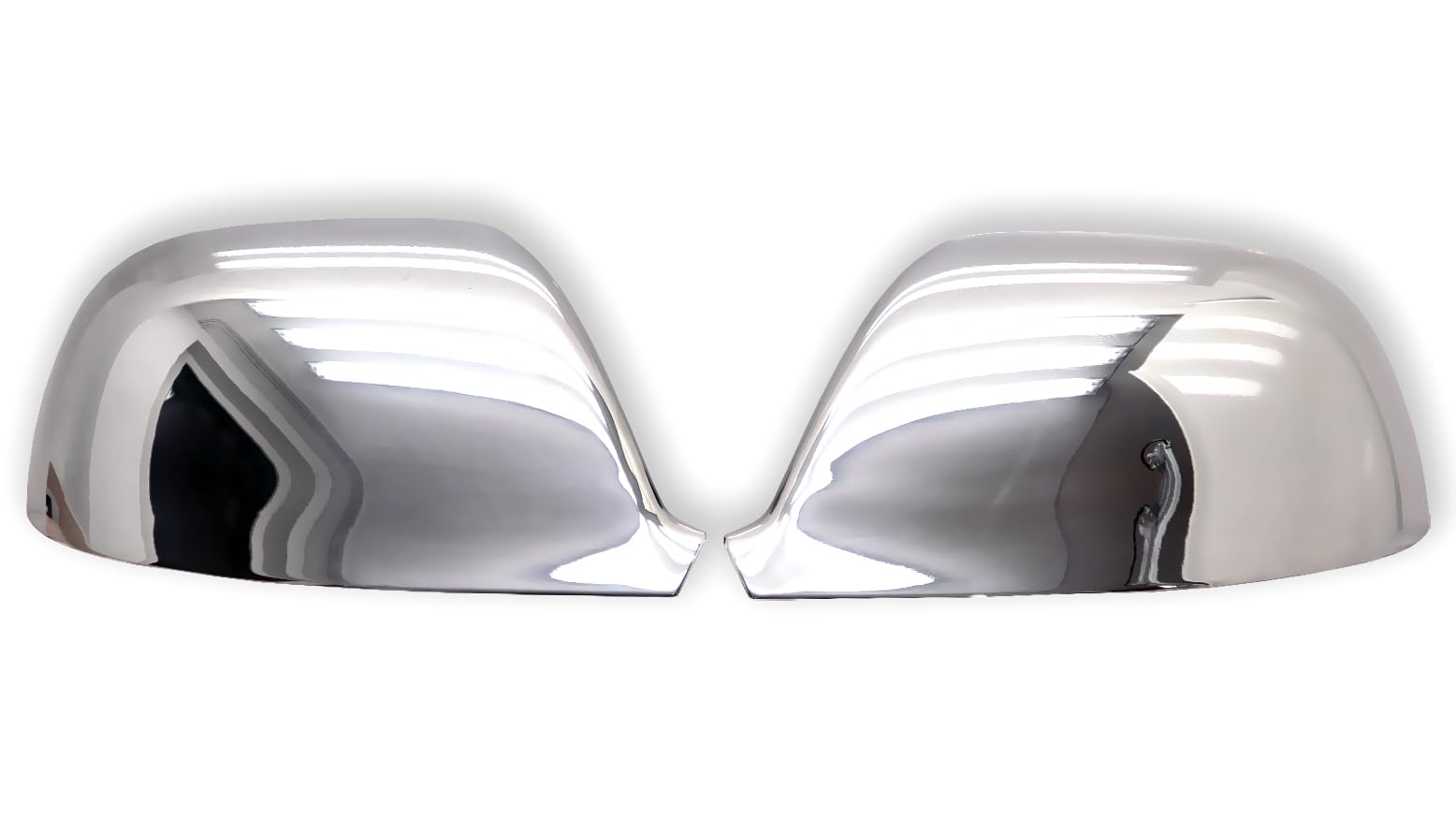 Recambo 1 Set Edelstahl Spiegel Kappen V2A Chrom passend für VW Touareg I Facelift 112006-2010 Recambo 1 Set Edelstahl Spiegel Kappen V2A Chrom passend für VW Touareg I Facelift 112006-2010 von Recambo