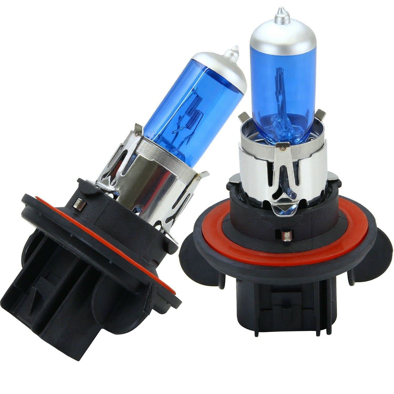 Recambo 2x Halogen H13 Scheinwerferlampe Birne 60/55W 12V Abblendlicht Fernlicht Glühlampen | E - Prüfzeichen | Sockel P26.4t - Xenon Weiß Recambo 2x Halogen H13 Scheinwerferlampe Birne 60/55W 12V Abblendlicht Fernlicht Glühlampen | E - Prüfzeichen | Sockel P26.4t - Xenon Weiß von Recambo