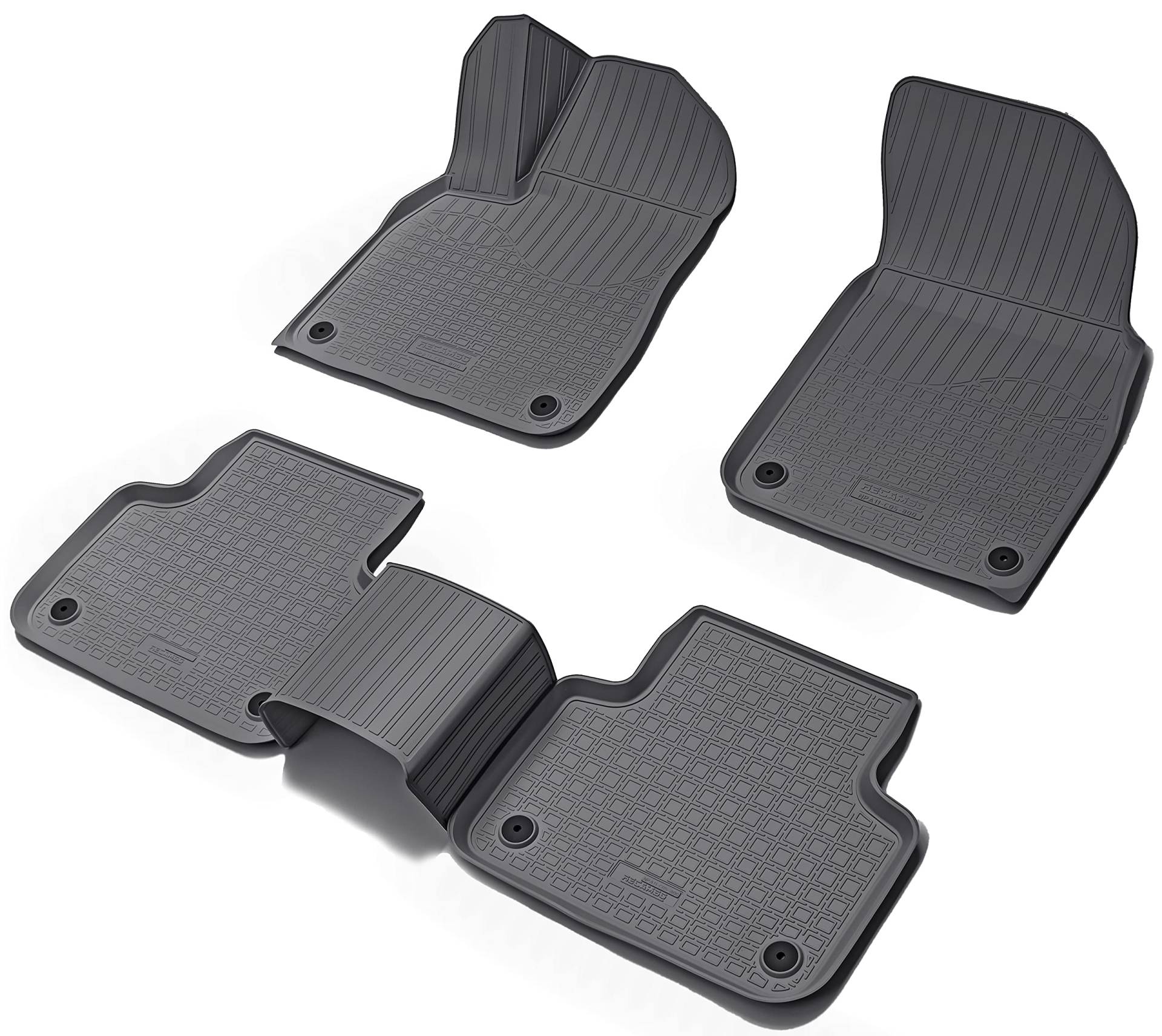 Recambo 3D Gummi Fußmatten kompatibel für Audi Q8 SQ8 | Typ 4M F1 | BJ ab 2018> | Auto Gummimatten | Passgenau | mit Rand | schwarz Recambo 3D Gummi Fußmatten kompatibel für Audi Q8 SQ8 | Typ 4M F1 | BJ ab 2018> | Auto Gummimatten | Passgenau | mit Rand | schwarz von Recambo