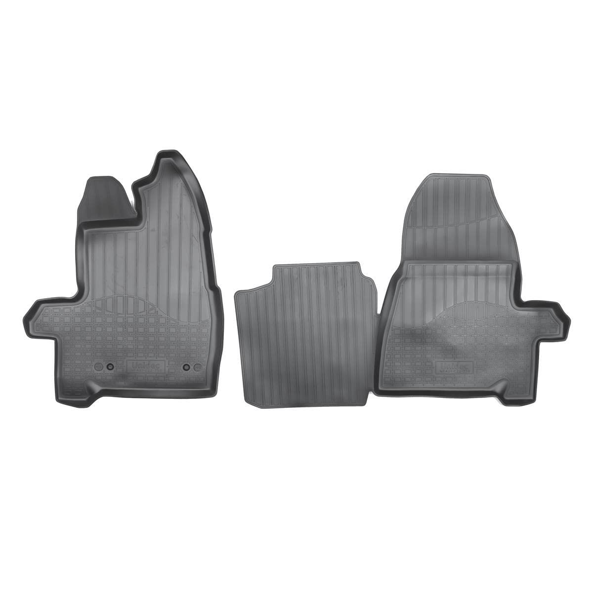 Recambo 3D Gummi Fußmatten kompatibel für Ford Transit Tourneo Custom | BJ ab 2012> | Auto Gummimatten | Passgenau | mit Rand | schwarz Recambo 3D Gummi Fußmatten kompatibel für Ford Transit Tourneo Custom | BJ ab 2012> | Auto Gummimatten | Passgenau | mit Rand | schwarz von Recambo