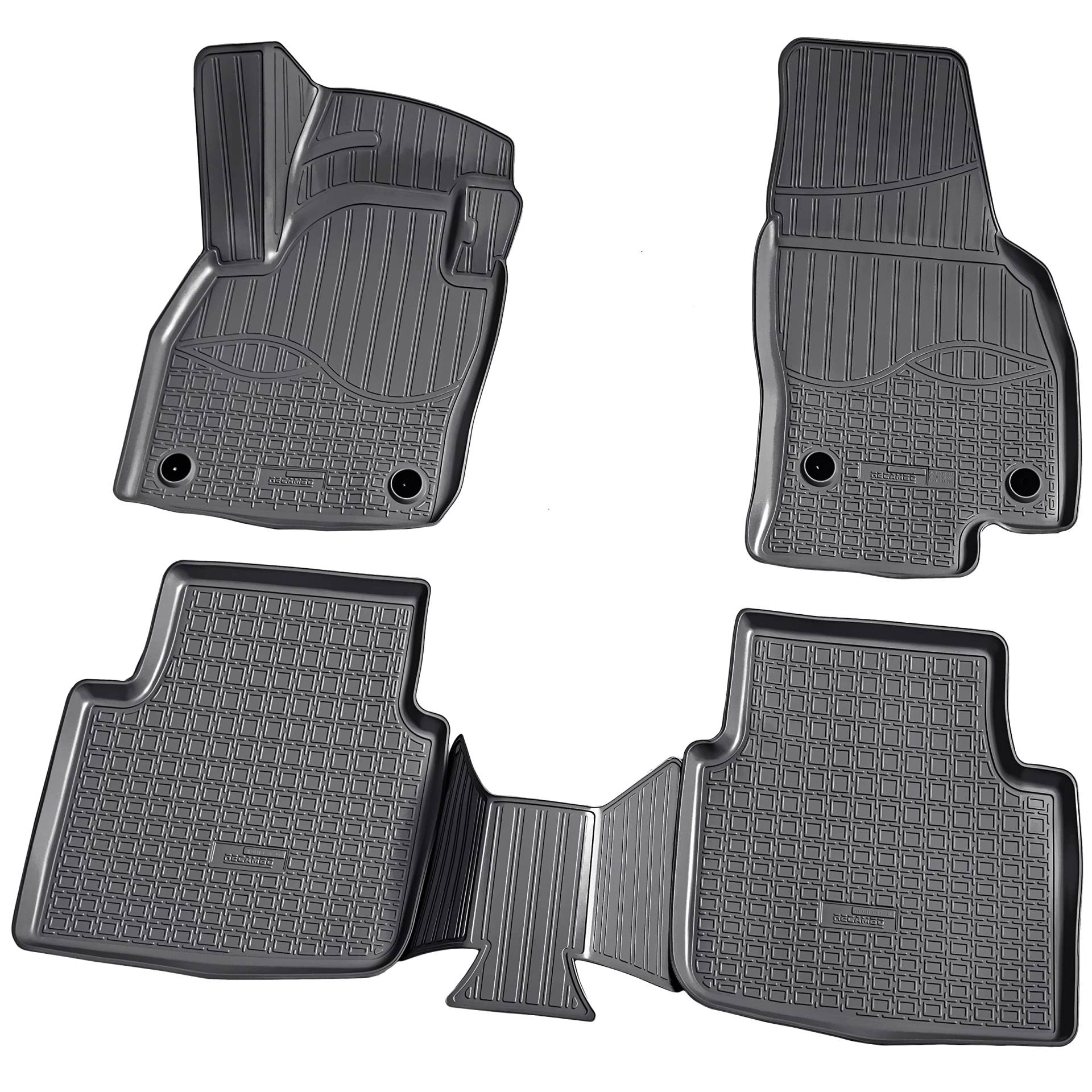 Recambo 3D Gummi Fußmatten kompatibel für SEAT Ibiza V | KJ1 | BJ ab 2017> | Auto Gummimatten | Passgenau | mit Rand | schwarz Recambo 3D Gummi Fußmatten kompatibel für SEAT Ibiza V | KJ1 | BJ ab 2017> | Auto Gummimatten | Passgenau | mit Rand | schwarz von Recambo
