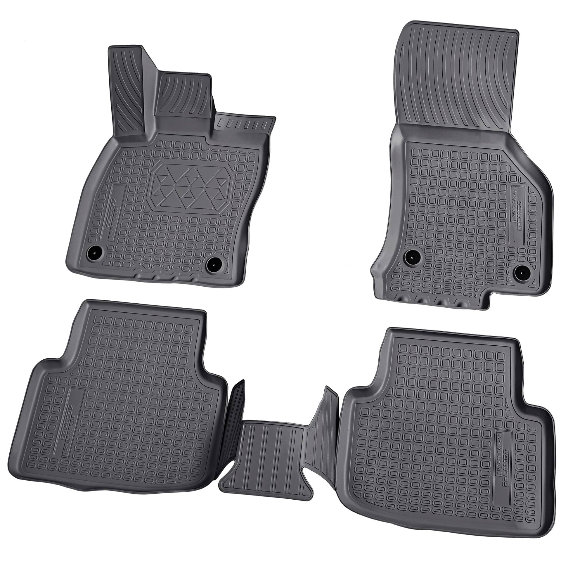 Recambo 3D Gummi Fußmatten kompatibel für Skoda Octavia III | Typ 5E | ab 2012> | Auto Gummimatten | Passgenau | mit Rand | schwarz Recambo 3D Gummi Fußmatten kompatibel für Skoda Octavia III | Typ 5E | ab 2012> | Auto Gummimatten | Passgenau | mit Rand | schwarz von Recambo