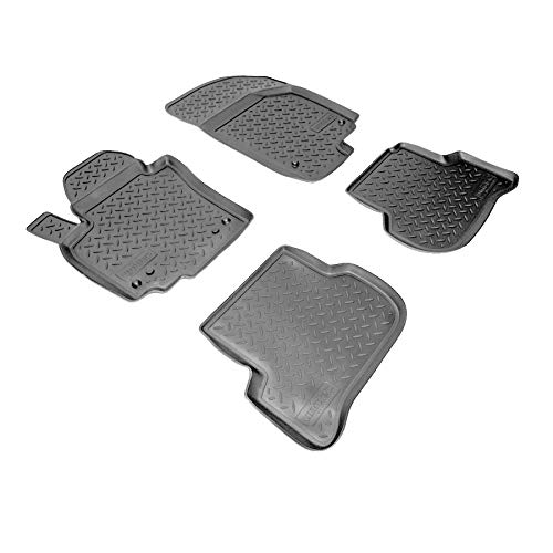 Recambo 3D Gummi Fussmatten mit Rand passend für VW Golf V + VI | Baujahr 2003-2012 | passgenau Recambo 3D Gummi Fussmatten mit Rand passend für VW Golf V + VI | Baujahr 2003-2012 | passgenau von Recambo