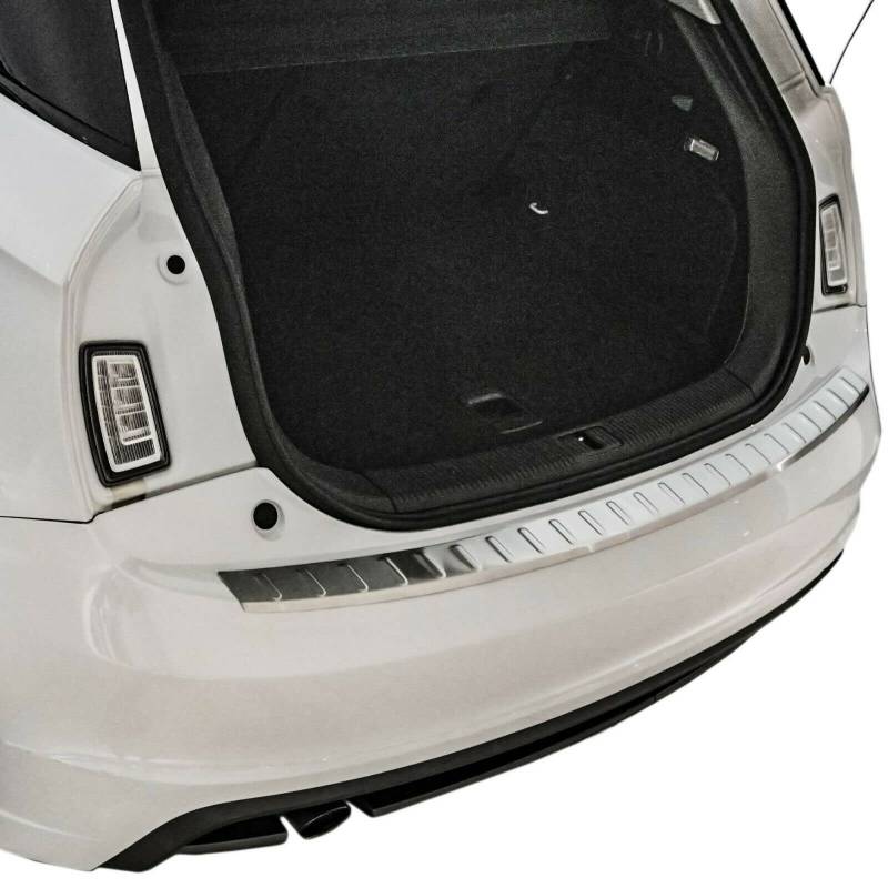 Ladekantenschutz Edelstahl Matt kompatibel für AUDI A1, TYP 8X | 2010-2018 | mit ABKANTUNG | premium Qualität von RECAMBO von Recambo