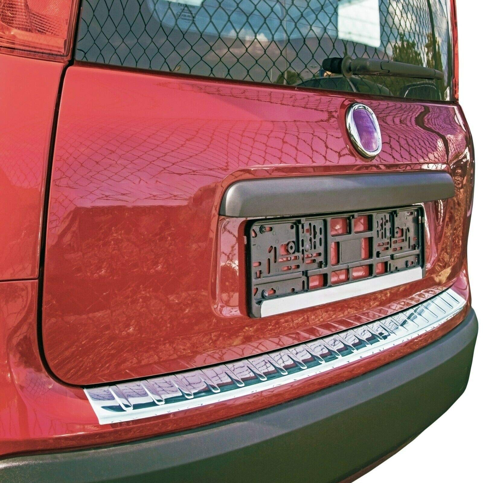 Ladekantenschutz Edelstahl CHROM kompatibel für FIAT PANDA | 312/319 ab 2012 | mit Abkantung | premium Qualität von RECAMBO Ladekantenschutz Edelstahl CHROM kompatibel für FIAT PANDA | 312/319 ab 2012 | mit Abkantung | premium Qualität von RECAMBO von Recambo