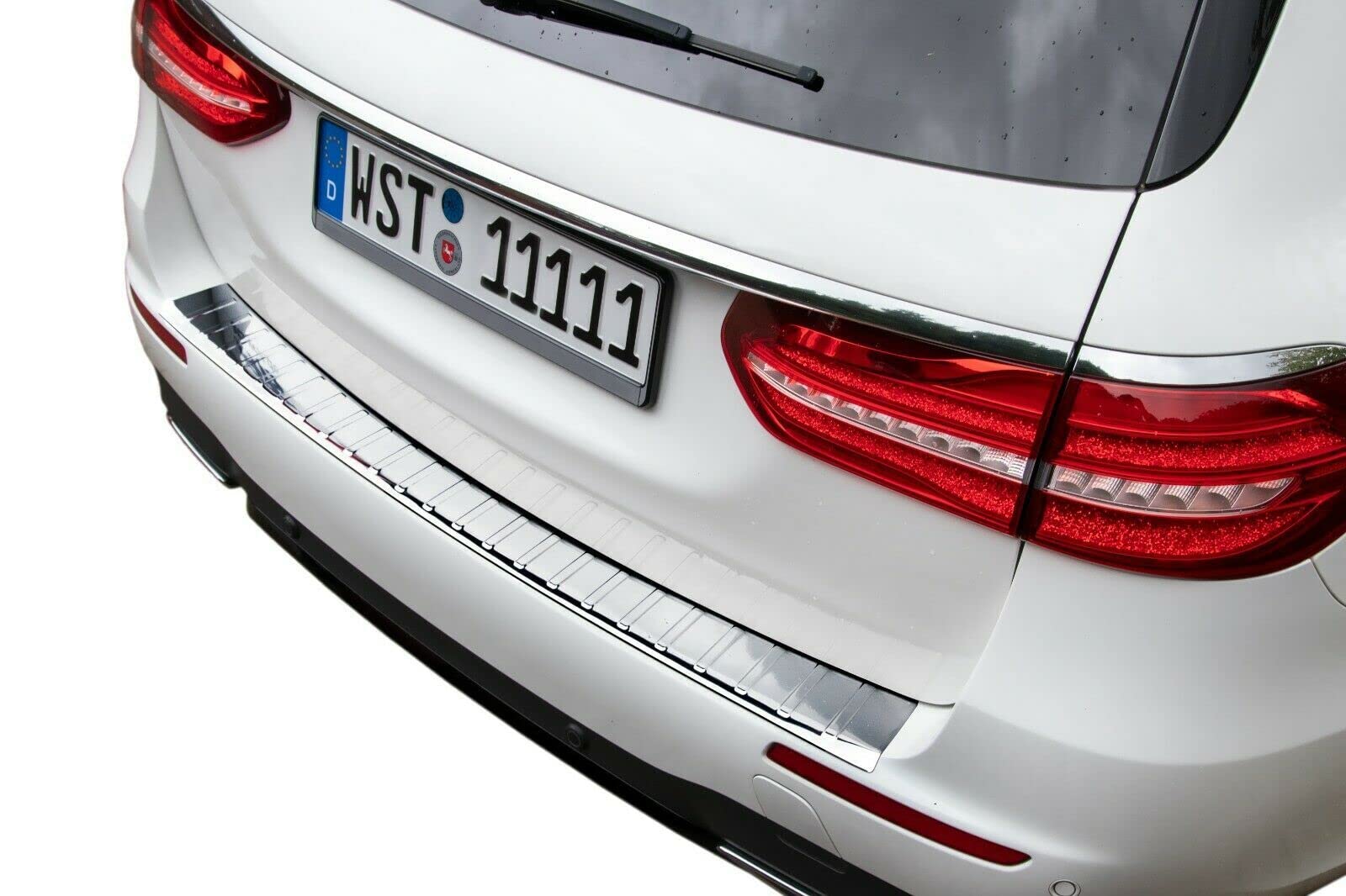 Ladekantenschutz Edelstahl CHROM kompatibel für MERCEDES E-KLASSE S213 T-MODELL | ab 2016 | premium Qualität von RECAMBO Ladekantenschutz Edelstahl CHROM kompatibel für MERCEDES E-KLASSE S213 T-MODELL | ab 2016 | premium Qualität von RECAMBO von Recambo