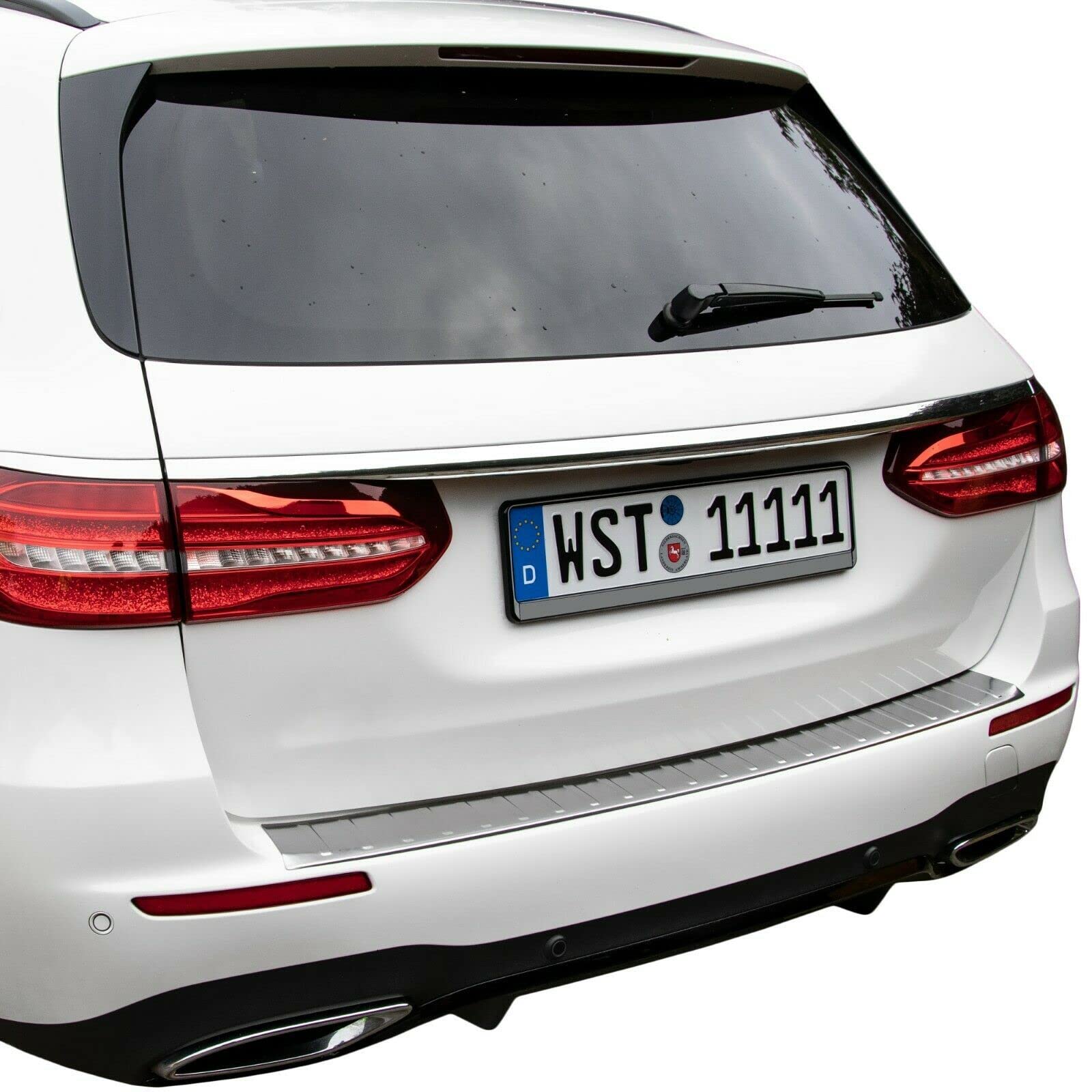 Ladekantenschutz Edelstahl MATT kompatibel für MERCEDES E-KLASSE S213 T-MODELL | ab 2016 | premium Qualität von RECAMBO Ladekantenschutz Edelstahl MATT kompatibel für MERCEDES E-KLASSE S213 T-MODELL | ab 2016 | premium Qualität von RECAMBO von Recambo