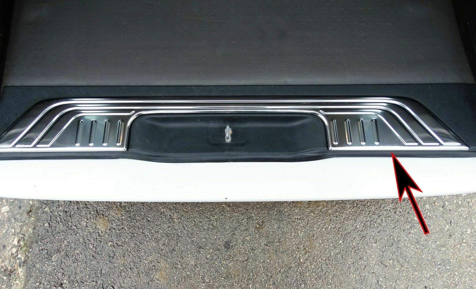 Ladekantenschutz Edelstahl Chrom kompatibel für Mercedes VITO V-KLASSE W447 INNEN AUSSEN | Premium Qualität von RECAMBO von Recambo