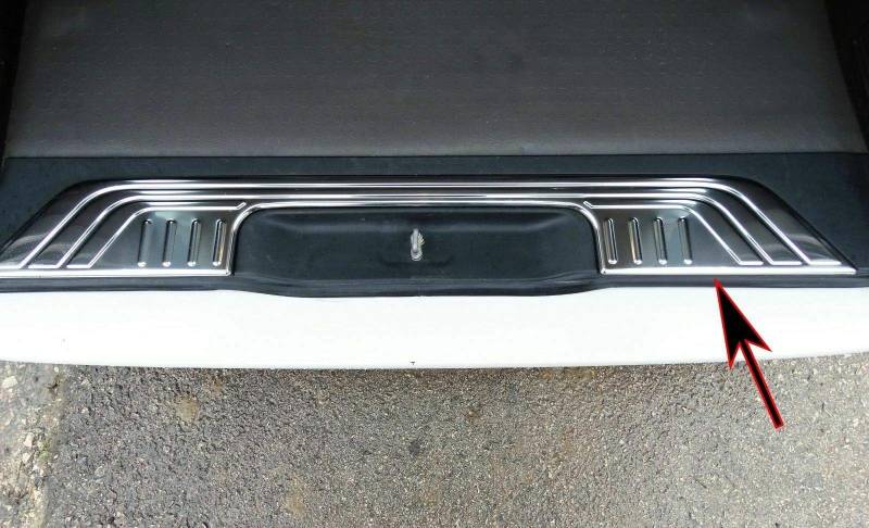 Ladekantenschutz Edelstahl Chrom kompatibel für Mercedes VITO V-KLASSE W447 INNEN AUSSEN | Premium Qualität von RECAMBO von Recambo