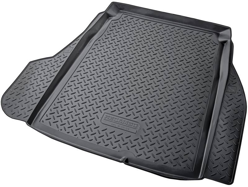 Recambo Gummi Kofferraumwanne Premium passend für BMW 5er E60 Limousine, 2003-2010 | passgenau mit Rand von Recambo