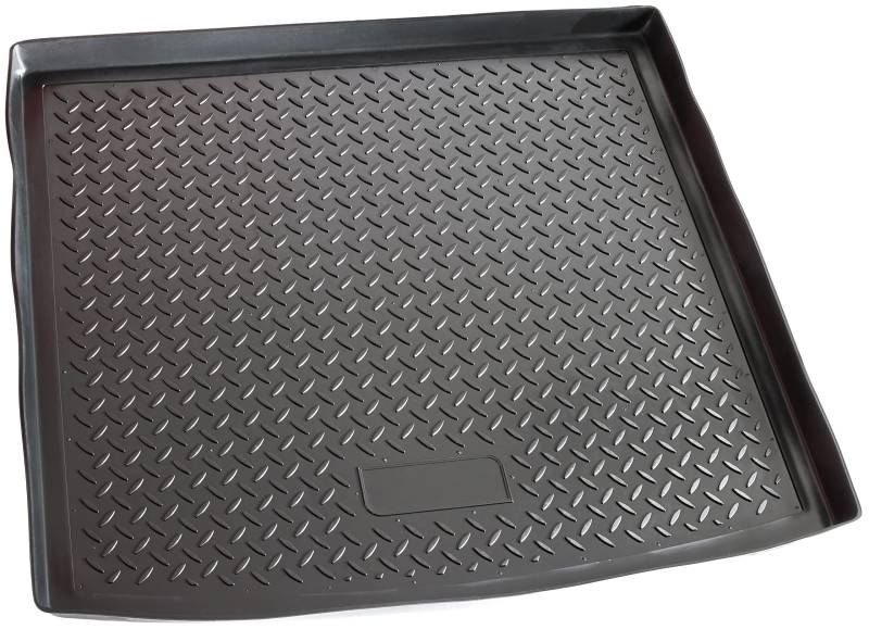 Recambo Kofferraumwanne passend für Opel Astra H Caravan Kombi | 2004-2010 | Flexibler Kunststoff, Schwarz, Passgenau + Rand von Recambo