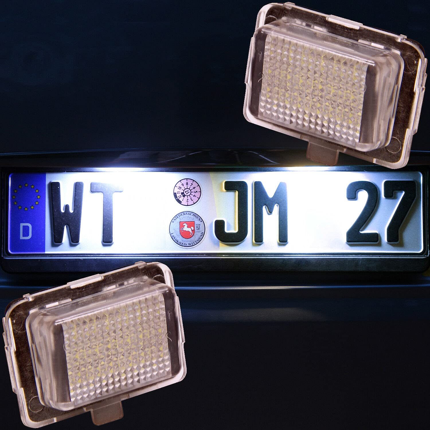 Recambo LED Kennzeichenbeleuchtung passend für Mercedes E-Klasse W213 | S213 | BJ ab 2016> von Recambo