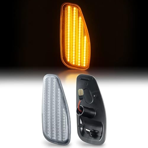 Recambo LED Seitenblinker mit E-Zulassung | Plug & Play | CanBus - Fehlerfrei | SMD Blinker kompatibel für Jeep Renegade | BJ ab 2014> | KLARGLAS Recambo LED Seitenblinker mit E-Zulassung | Plug & Play | CanBus - Fehlerfrei | SMD Blinker kompatibel für Jeep Renegade | BJ ab 2014> | KLARGLAS von Recambo