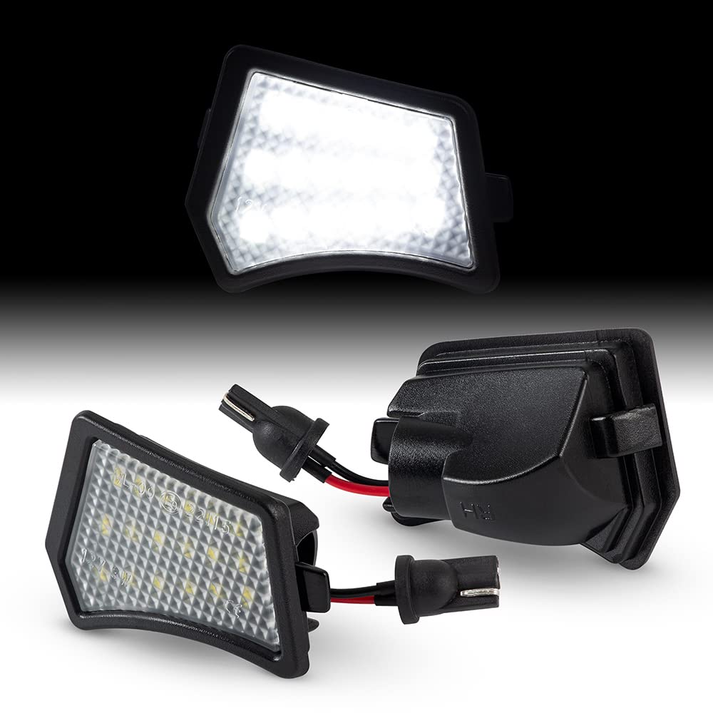 Recambo LED Umfeldbeleuchtung Außenspiegel mit E-Zulassung | Plug & Play | CanBus - Fehlerfrei | SMD Beleuchtung kompatibel für Jaguar XF | Typ X250 | BJ 2008-2015 von Recambo