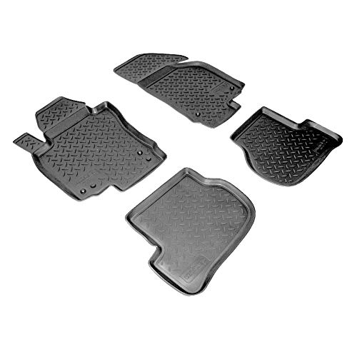 Recambo Passgenaue 3D Gummi Fussmatten passend für SKODA Octavia II | BJ 2004-2013 | mit Rand Recambo Passgenaue 3D Gummi Fussmatten passend für SKODA Octavia II | BJ 2004-2013 | mit Rand von Recambo