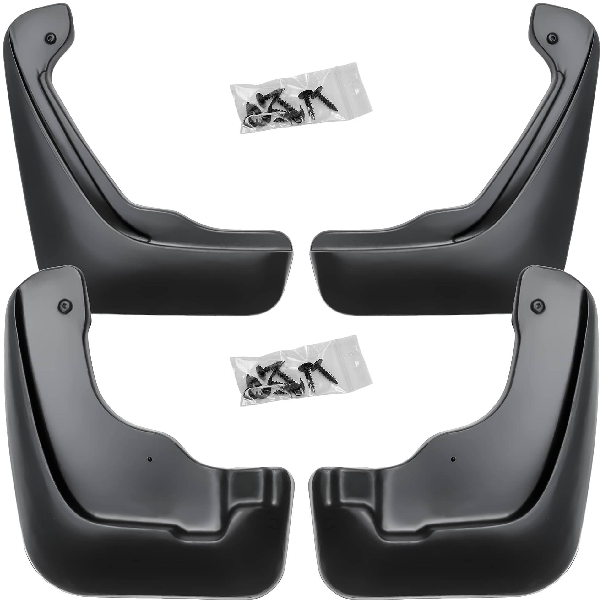 Recambo Schmutzfänger Set vorne + hinten kompatibel für Nissan Juke | F15 | BJ 2015-2019 | passgenau von Recambo
