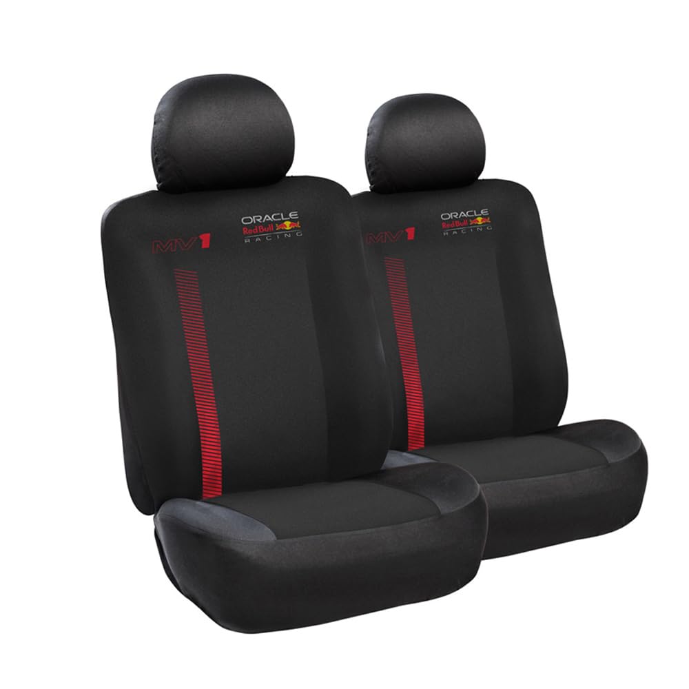 Red Bull Oracle Universelle Sitzbezüge Pro - 10-teiliges Satz - Schwarz/Rot - passend für Side-Airbags Red Bull Oracle Universelle Sitzbezüge Pro - 10-teiliges Satz - Schwarz/Rot - passend für Side-Airbags von Red Bull Racing