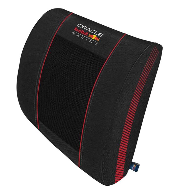 Red Bull Oracle Universelles Lendenstützkissen - 1-Stück - Schwarz/Rot, 36x36cm von Red Bull Racing