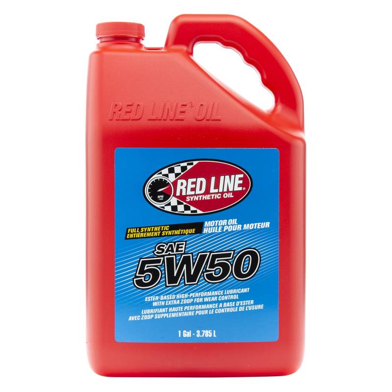 Redline 11605 Motor Oil SAE Viscosity Grade 5w50 Full Synthetic - 1 Gallon von Red Line