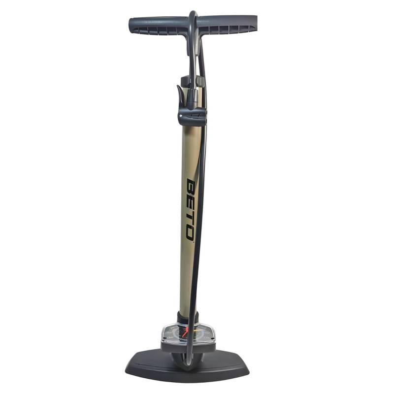 Beto - Stand-Fahrradpumpe Standpumpe - Luftpumpe Fahrrad - Fahrradpumpe mit Manometer - alle Ventile - Französisches Ventil - Fahrrad Luftpumpe Standpumpe - 11 bar/160 psi | by Red Loon von Red Loon