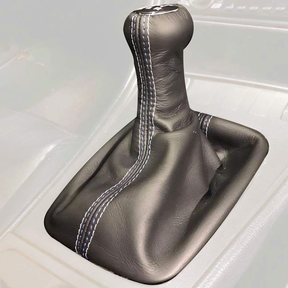 RedlineGoods Schaltsack Manschette typ 2 kompatibel mit Porsche 944 1982-91. Maßgeschneidert - Nicht universell. Echtes Top Qualitat Italienisches Leder. Schwarz perforiert mit Rotem Faden RedlineGoods Schaltsack Manschette typ 2 kompatibel mit Porsche 944 1982-91. Maßgeschneidert - Nicht universell. Echtes Top Qualitat Italienisches Leder. Schwarz perforiert mit Rotem Faden von RedlineGoods