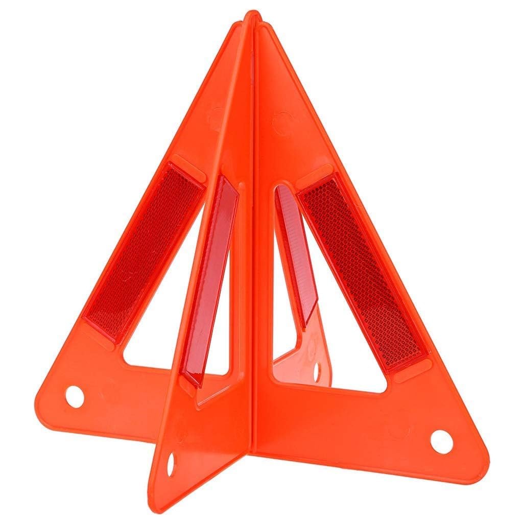 Reemky Autowarnschild Dreieck reflektierende Straßensicherheitsausrüstung Stativfalten (3PCS) von Reemky