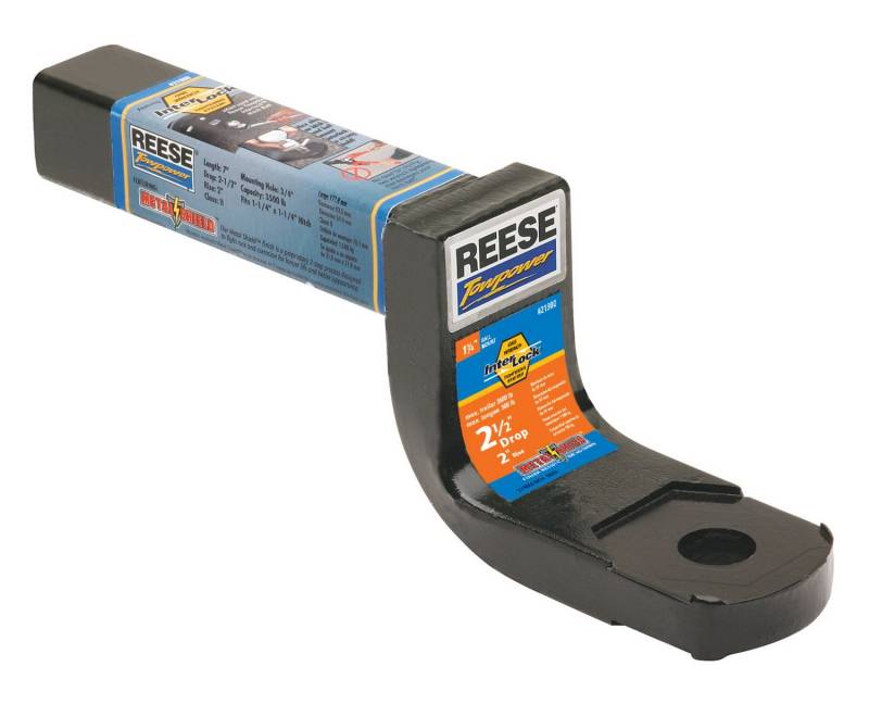 Reese Towpower 21900 Kugelhalterung für Kugelkopfbefestigung, Klasse II, Schwarz von Reese