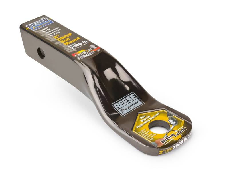 Reese Towpower 7060700 Kugelhalterung, 5,1 cm, Schwarz Nickel von Reese