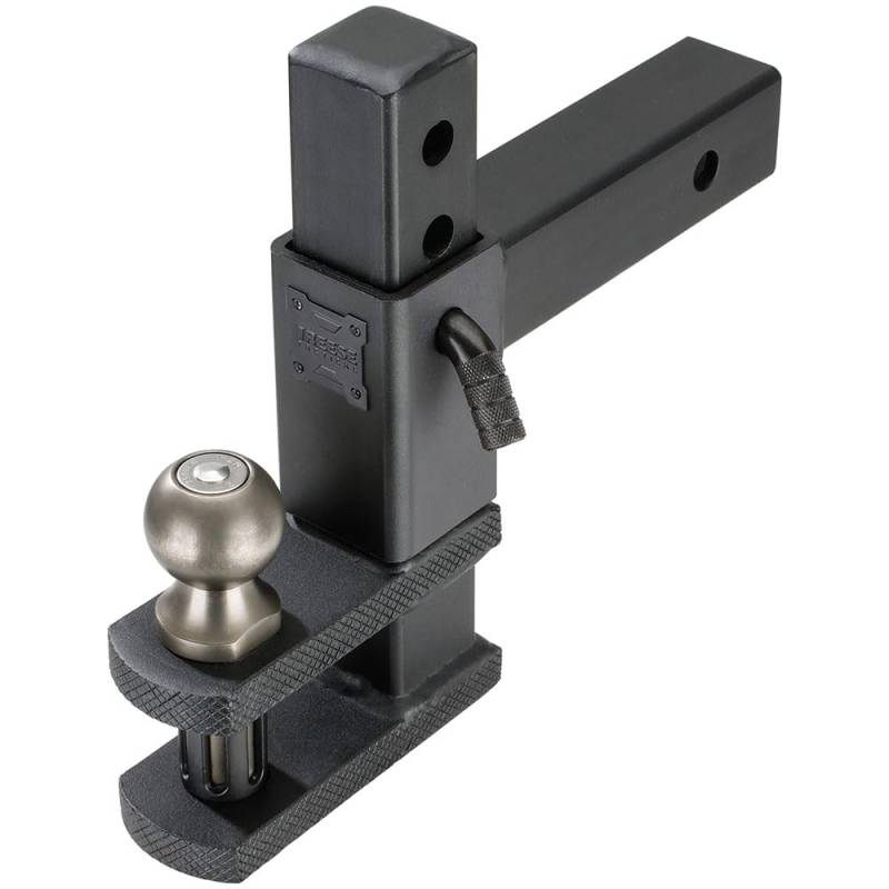 Reese Towpower 7089444 Taktische verstellbare Kugelhalterung mit Gabelkopf, Schwarz von Reese