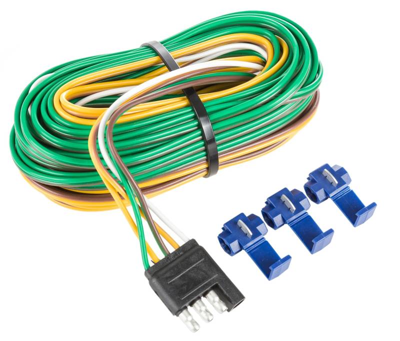 Reese Towpower 74676 Anhängeranschlusskit, 4-Wege, flach, Querlenker, 6,5 m von Reese