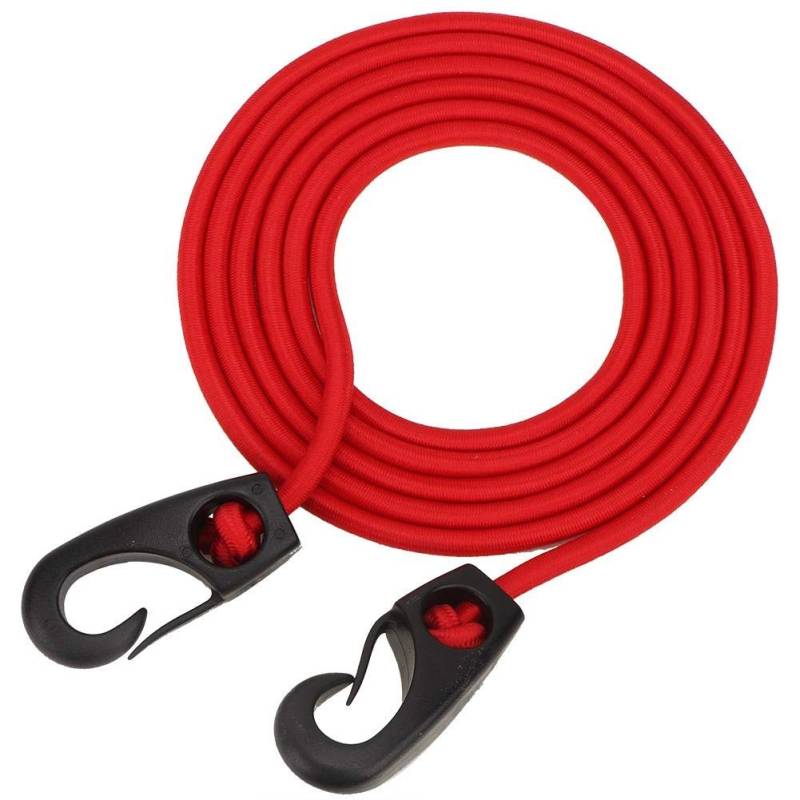 Regun Kajak Paddel Leine, 5mm 189cm Rotes Elastisches Paddelseil, Kajak Paddel sicherheitsleine mit Karabiner zum Paddeln von Regun