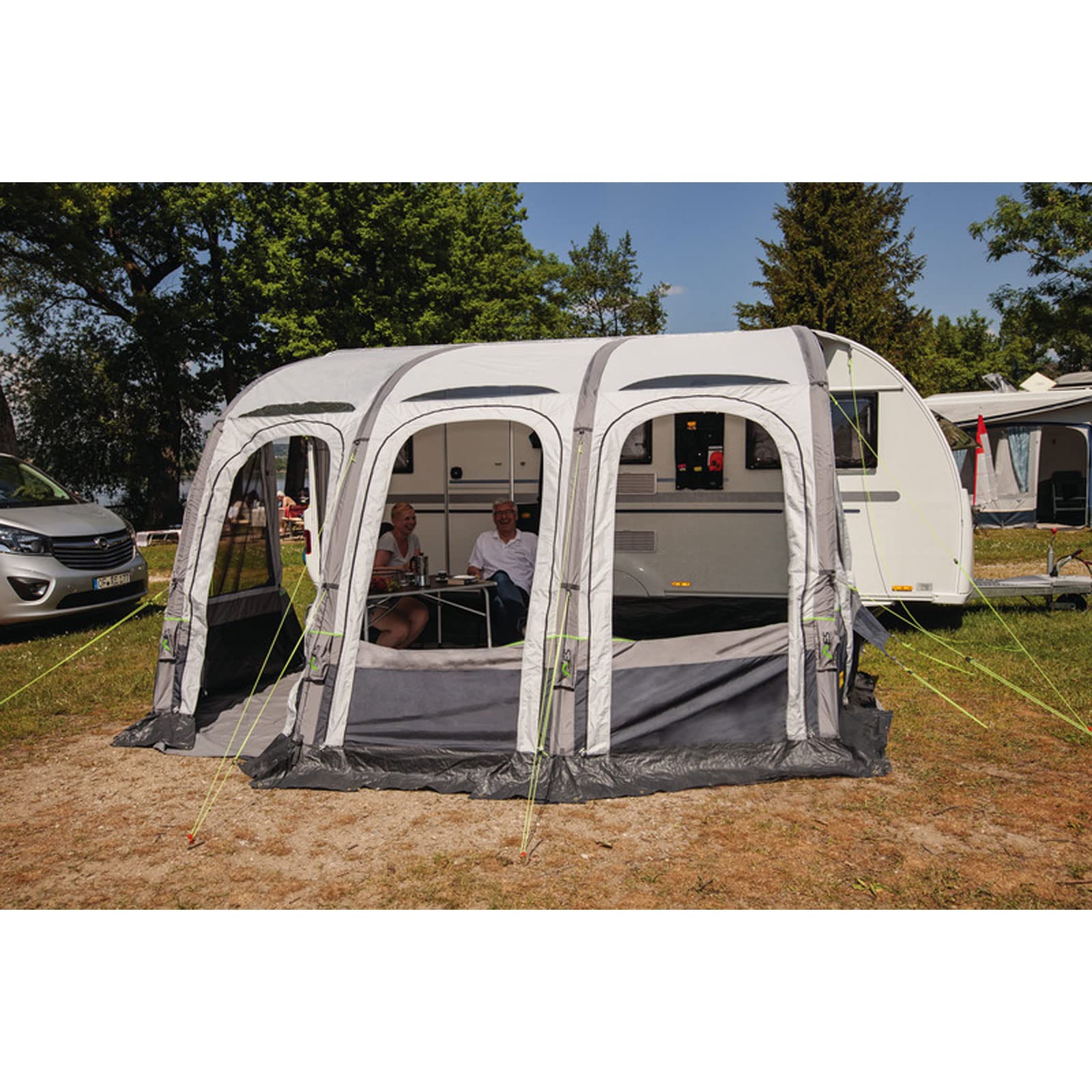 Reimo Tent Technology Caravanvorzelt Marina Air 4,90m Luftvorzelt für Wohnwagen, Wohnmobil, Campingbus von Reimo Tent Technology