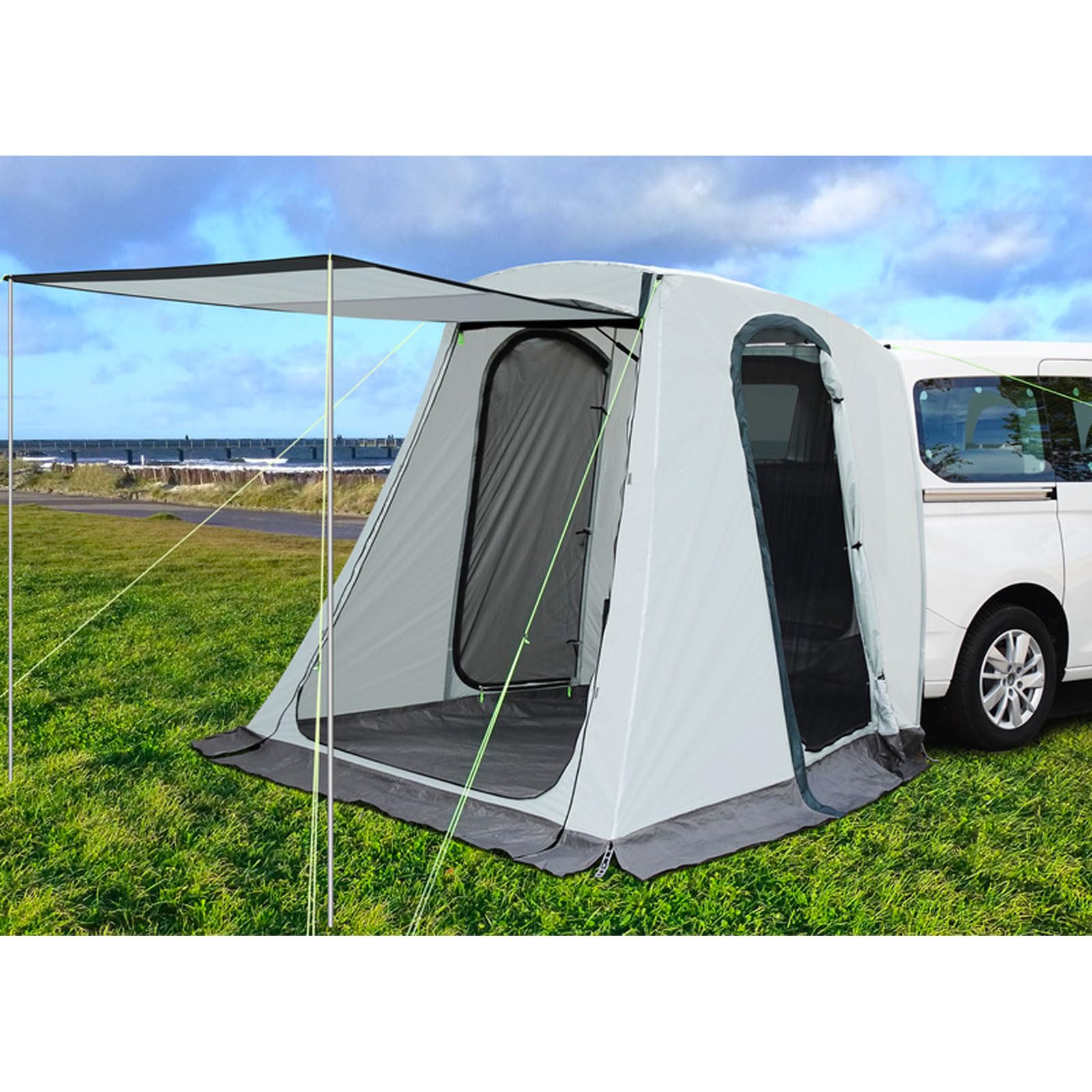 Reimo Tent Technology Heckzelt Autozelt passend für Caddy 5, Connect 3 - Camping Outdoor Zelt von Reimo Tent Technology