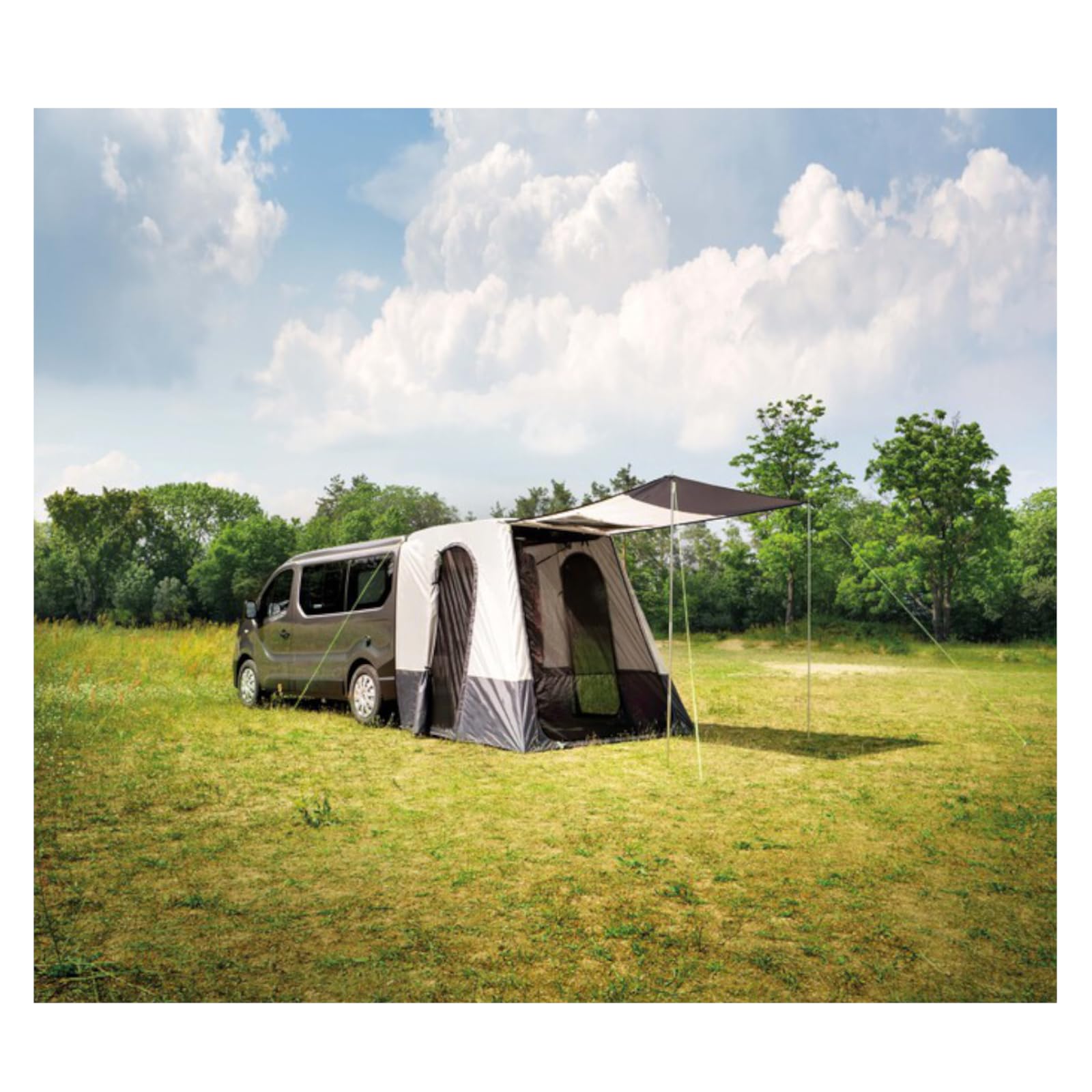 Reimo Tent Technology Heckzelt Trapez Premium - für Trafic Jumper NV300 Vivaro UVM - Outdoor Vorzelt von Reimo Tent Technology