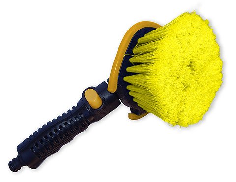 Reinigungsbürste, Rundbürste Waschbürste Autobürste Handbürste Bürste Autowaschbürste mitvGartenschlauch-Anschlus Reinigungsbürste, Rundbürste Waschbürste Autobürste Handbürste Bürste Autowaschbürste mitvGartenschlauch-Anschlus von Reinigung