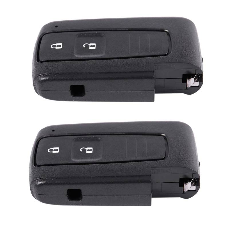 Reinscer 2X 2 Knopf Smart Remote Key Case Shell Und Blade Für Verso Prius von Reinscer
