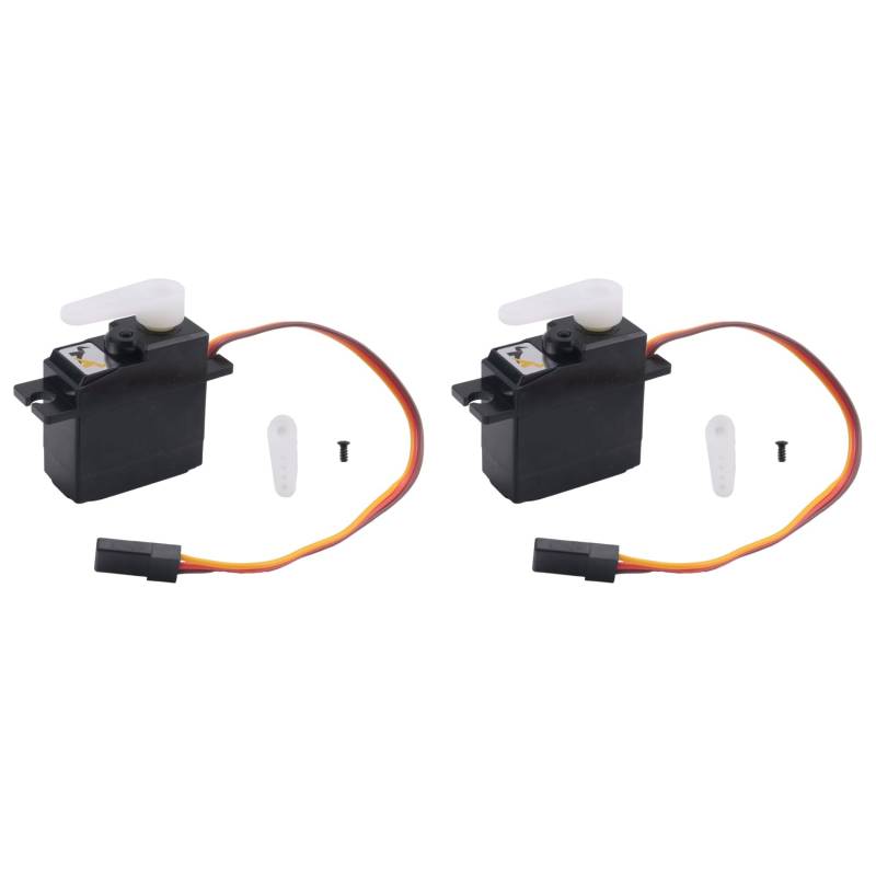 Reinscer 2X Digitales Servo 17 G für 1/12 MN78 MN82 MN99S Digit Metal Gear Servos RC Car Upgraded Parts von Reinscer