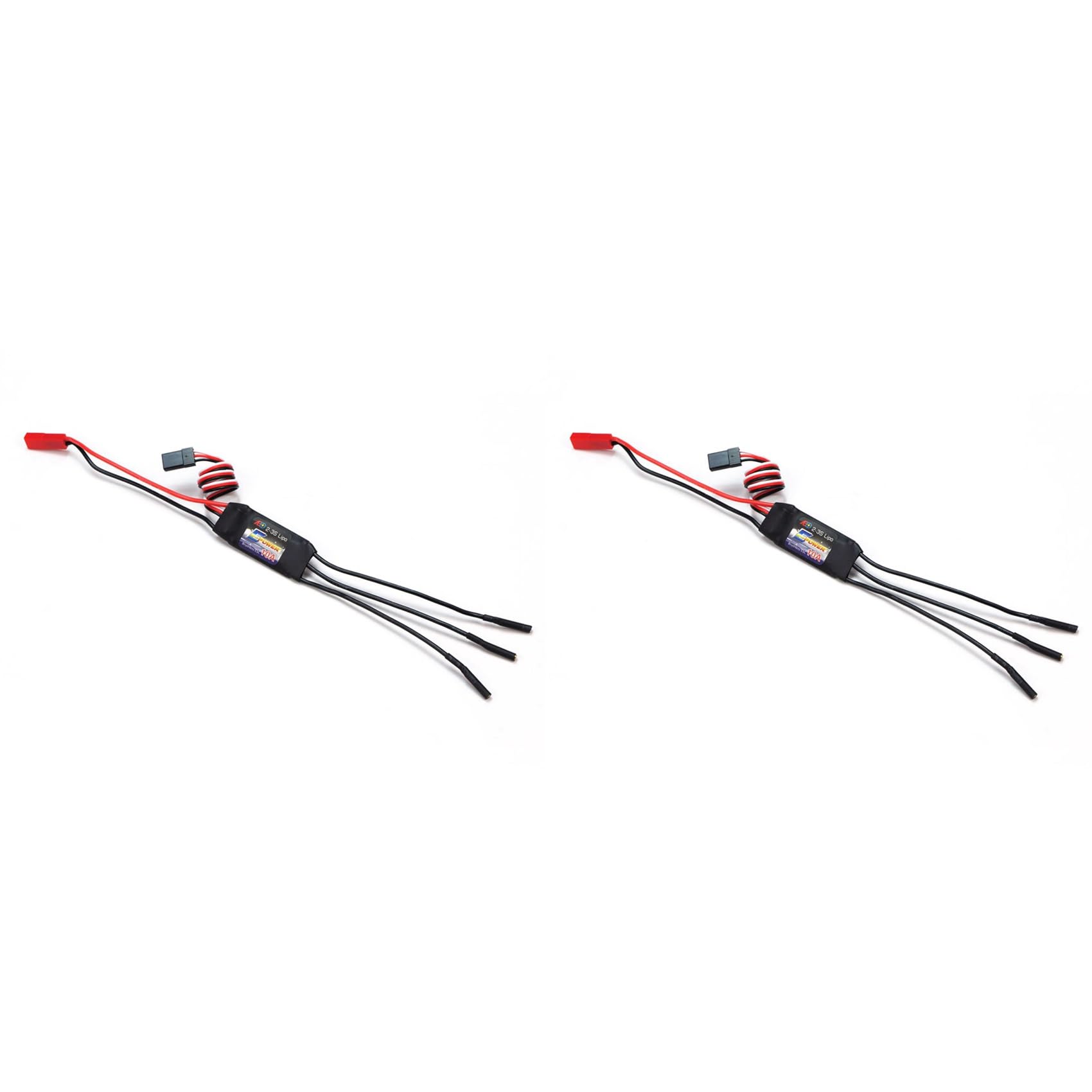 Reinscer 2X ESC Motor Geschwindigkeit Controller Bürstenlos ESC für RC Flugzeug mit UBEC 10A Reinscer 2X ESC Motor Geschwindigkeit Controller Bürstenlos ESC für RC Flugzeug mit UBEC 10A von Reinscer