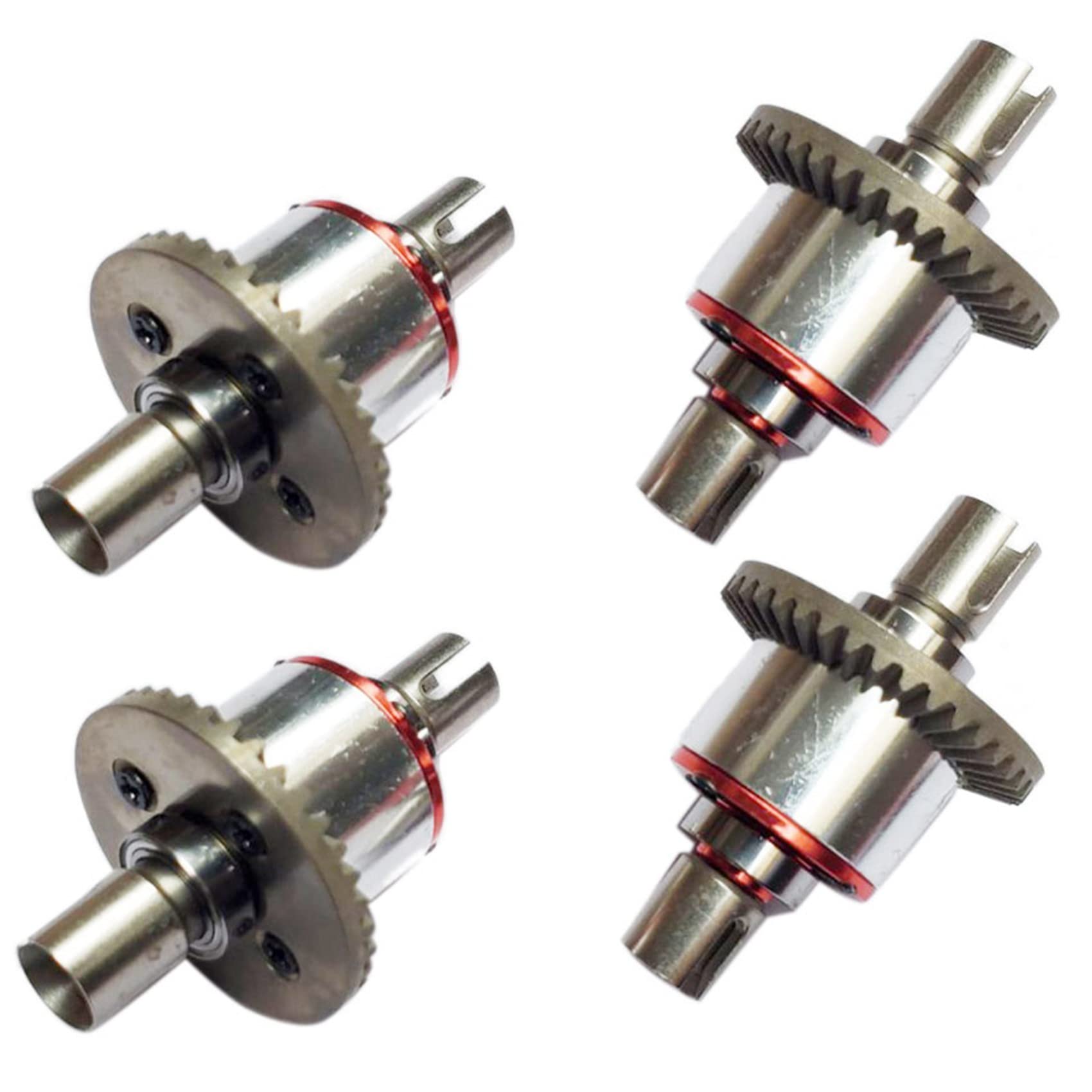 Reinscer 2X Voll Metall Ganzmetall Differential Getriebe Upgrade Teile für 144001 124019 124018 RC Auto Teile Reinscer 2X Voll Metall Ganzmetall Differential Getriebe Upgrade Teile für 144001 124019 124018 RC Auto Teile von Reinscer